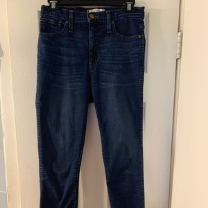 Madewell High Rise Skinny Jeans